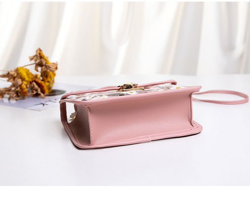 Pequena Daisy PVC Verão Coreano Modelos Transparentes Geleia Telefone Celular Bolsa de Tote personalizada