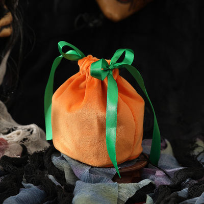 Bolsa de presente de doces de veludo para casamentos e festas Logotipo personalizado aceito