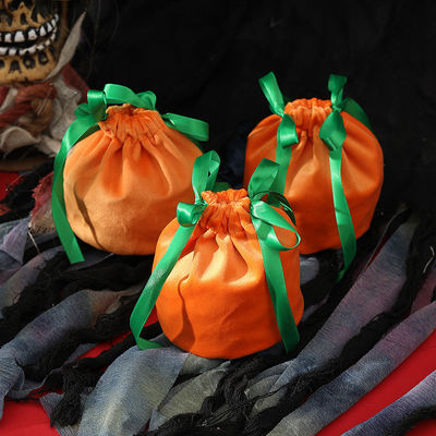 Bolsa de presente de doces de veludo para casamentos e festas Logotipo personalizado aceito