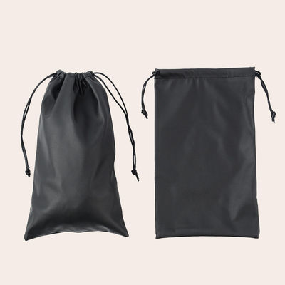 OEM/ODM aceitável Custom PU Leather Dust Drawstring Bag para organização de jóias