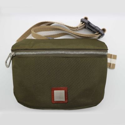 Fanny Pack Logotipo personalizado Impresso Homens Mulheres Saco de viagem de nylon Saco de cintura de corpo cruzado
