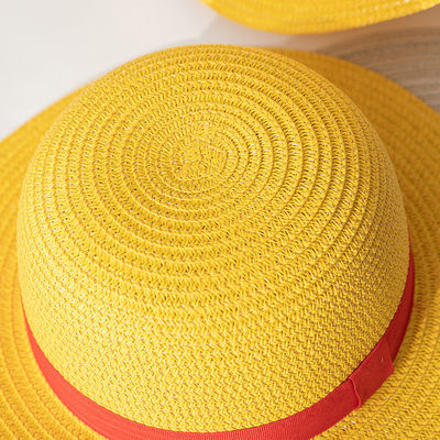 Anime Cosplay Dress Up Sun Hat com fita de corda Tipo de acessório e design de desempenho