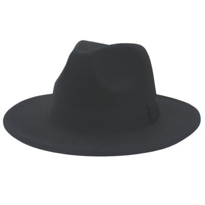 British Style Lace Accessory Cashmere Felt Hat para Homens e Mulheres em Four Seasons Jazz Hat