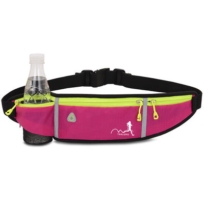 Desportos ao ar livre de nylon Correndo Jogging Saco de cintura Impotente telefone Faixa de cintura Fitness Elastic Fanny Pack