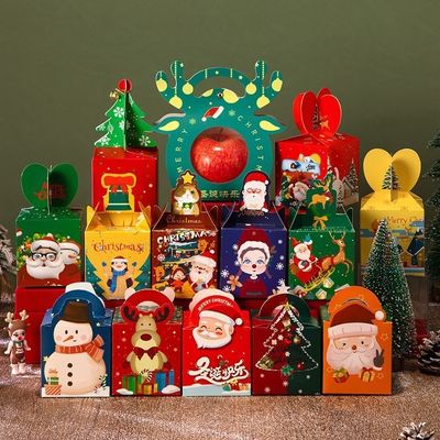 Embalagem de presente de Natal Caixas de presente de Natal para OEM / ODM aceitável