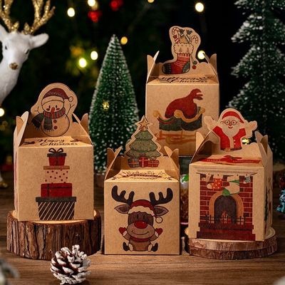 Embalagem de presente de Natal Caixas de presente de Natal para OEM / ODM aceitável