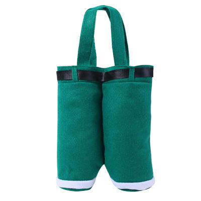 Calças de Papai Noel Bolsas de presente em forma para presentes de férias Bolsas de doces Decorações de Natal