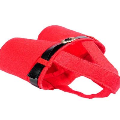 Calças de Papai Noel Bolsas de presente em forma para presentes de férias Bolsas de doces Decorações de Natal