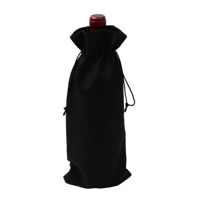 Acessível OEM/ODM Nature Color Jute Pouch Drawstring Bag para armazenamento de cânhamo ecológico