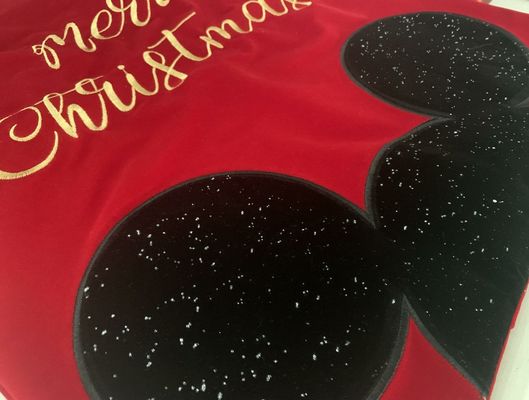 Saco de Natal Gigante de Veludo Vermelho Saco de Natal com Logotipo Personalizado