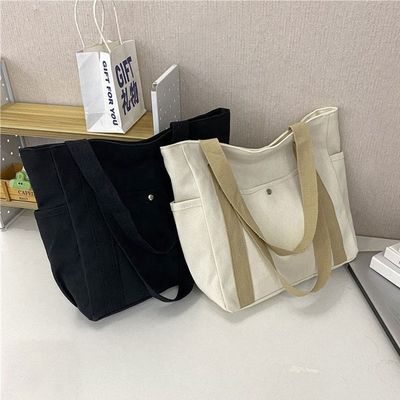 Vida escolar diária Bolsas personalizadas de tela grande para homens e mulheres