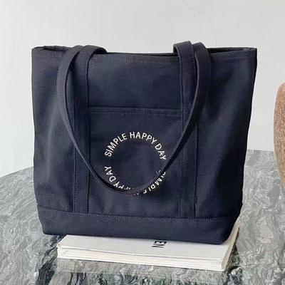 Vida escolar diária Bolsas personalizadas de tela grande para homens e mulheres