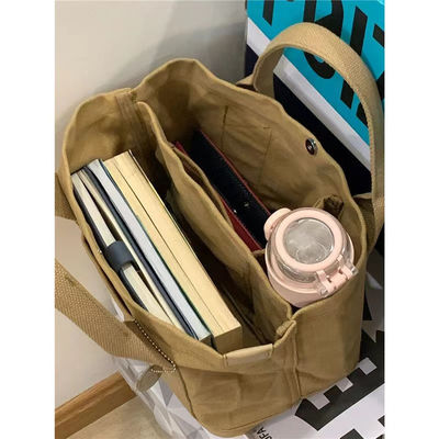 Logotipo personalizado Bolsa de mão de grande capacidade para estudantes universitários OEM / ODM e perfeita para praia