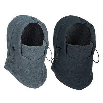 Capa de balaclava impermeável de lã térmica, de garganta encapuzada, aquecedor para o inverno, lenço de pesca