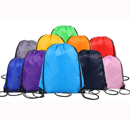 Fashion Style Bolsa de ginástica de poliéster reciclado personalizado para esportes e fitness