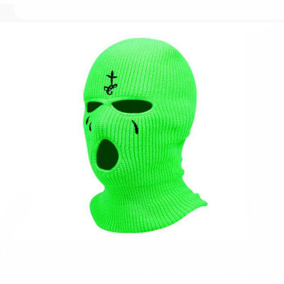 Chapéu de balaclava de cor personalizada para esqui Unisex e proteção do pescoço no inverno