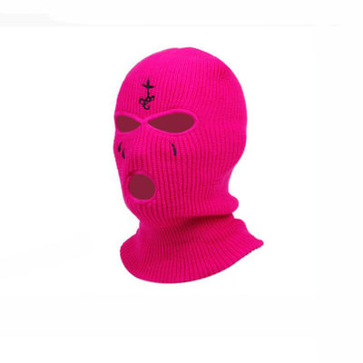Chapéu de balaclava de cor personalizada para esqui Unisex e proteção do pescoço no inverno
