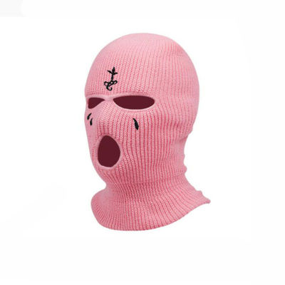 Chapéu de balaclava de cor personalizada para esqui Unisex e proteção do pescoço no inverno