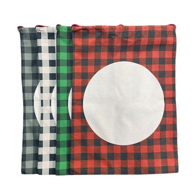 O mais recente Moderno 2024 Bolsa de Presentes de Natal Santa Sacks Saco de Cordas Cor Personalizado