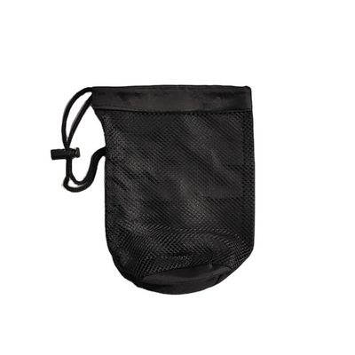 Logotipo personalizado Rede de armazenamento de malha de nylon pequena Saco de bolso de corda para levar óculos de sol