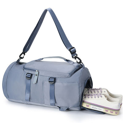 Logotipo personalizado Imprimir Mochila de viagem grande unisex para caminhadas Esportes ao ar livre Carry On Bag