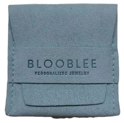 Embalagem de colar de jóias em bolso de bolso e caixa