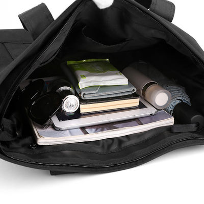 Saco de algodão com bolso e fechadura