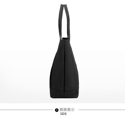 Saco de algodão com bolso e fechadura