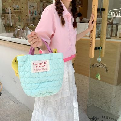 Saco de Tote Puffer de Camuflagem Leve para Mulheres Cor Personalizada e OEM / ODM Aceito