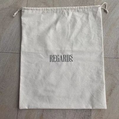 Saco de algodão personalizado com desenho animado e logotipo personalizado