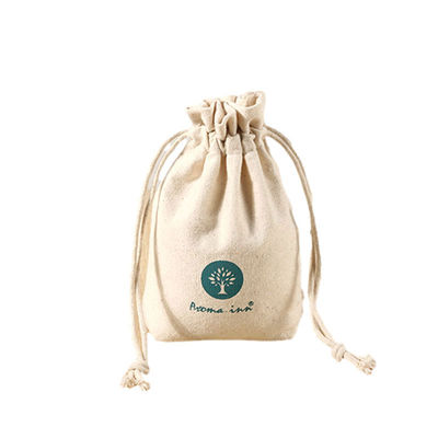 Bolsa de desenho animado de tela de corda dupla para presentes ecológicos personalizados