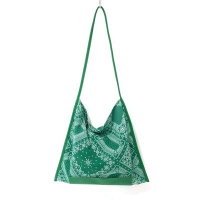 Abre fechamento viagens e estilo étnico de saída senhoras bolsa de compras de impressão Paisley