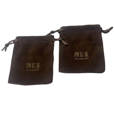 Pequenos dados brincos colarinho presente jóias de veludo embalagem de pó bolsa de cordas de tração bolsa de camarão
