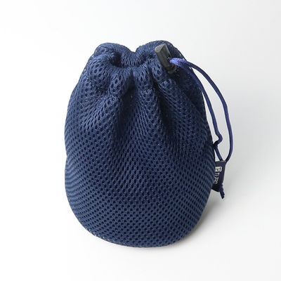 Bolsa de cordas de tração de baixo redondo de cor personalizada para armazenamento de fones de ouvido e cabo de dados