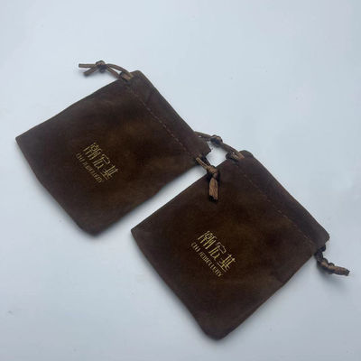 Pequenos dados brincos colarinho presente jóias de veludo embalagem de pó bolsa de cordas de tração bolsa de camarão