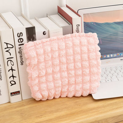 OEM/ODM aceitável bolsa cosmética de malha fofa fofa para bolsas de higiene de viagem de mini tela