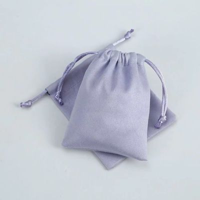 Saco Escolar Trolley Velvet Drawstring Bolsa de jóias para embalagem de logotipo personalizado