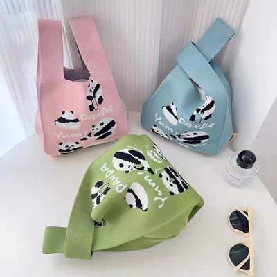 Bolsa de Mulheres Popular Bolsa de Vestuário de Poliéster Mini Tote Bolsas de Compras