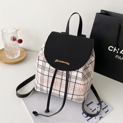 Mochila mini multifuncional para adolescentes Estilo elegante e fecho com fecho de fecho