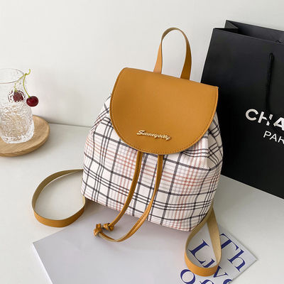 Mochila mini multifuncional para adolescentes Estilo elegante e fecho com fecho de fecho