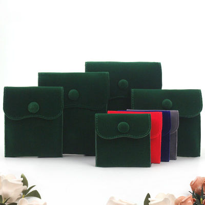 Bolsas de embalagem de jóias aceitáveis OEM / ODM em cores personalizadas com logotipo impresso