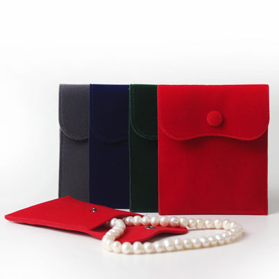 Bolsas de embalagem de jóias aceitáveis OEM / ODM em cores personalizadas com logotipo impresso