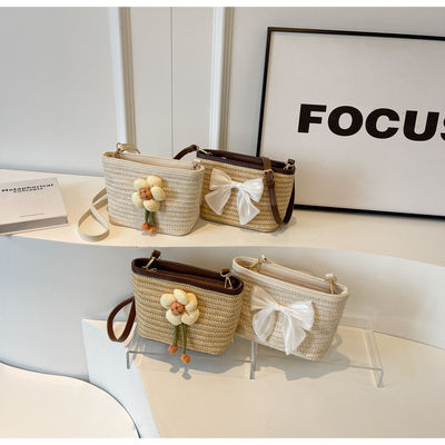 Promoção Férias de Verão Moda Mulheres Daisy Balde Bolsa de Ombro com Logotipo Personalizado