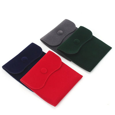 Bolsas de embalagem de jóias aceitáveis OEM / ODM em cores personalizadas com logotipo impresso