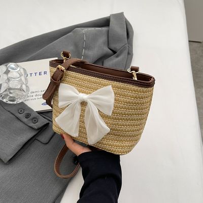 Promoção Férias de Verão Moda Mulheres Daisy Balde Bolsa de Ombro com Logotipo Personalizado