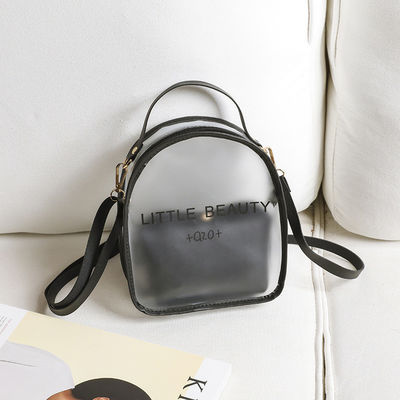 Gênero Mulheres Limpa Mochila Pequena Impermeável Aceitável para Personalização