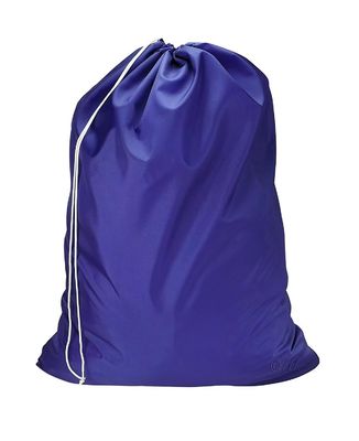 Saco de roupa de nylon de poliéster de cordas coloridas personalizadas para armazenamento em casa e a granel