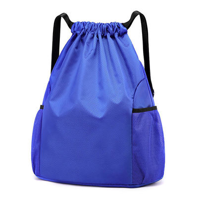 Logotipo personalizado Mochila impermeável para viagem com compartimento de calçado e fecho de corda