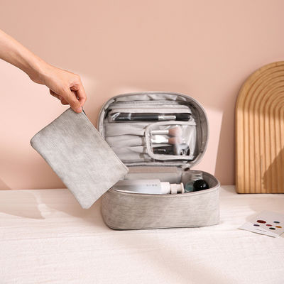 Saco cosmético impermeável essencial para mulheres