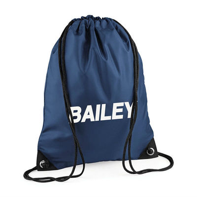 Sacos de cordas de algodão de cores personalizadas para esportes e atividades ao ar livre